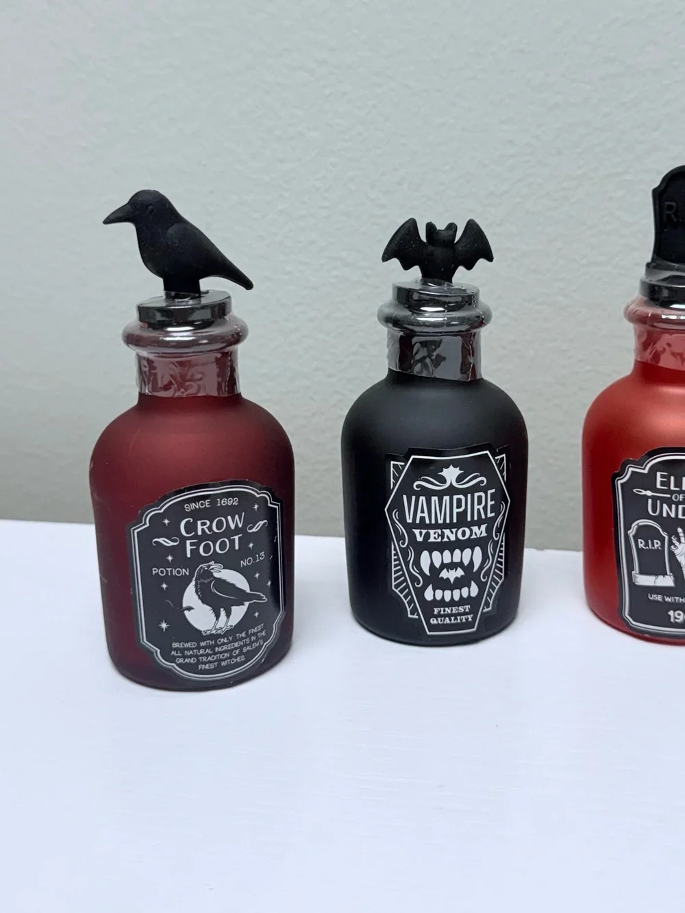 Target Bullseye Halloween Potion Bottles With Toppers 2026 Full Set of 6